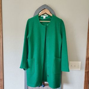 Kelly green Max Studio coat